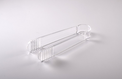 [02-1082] Vague Acrylic Tong Cooking Utensils-Transparent