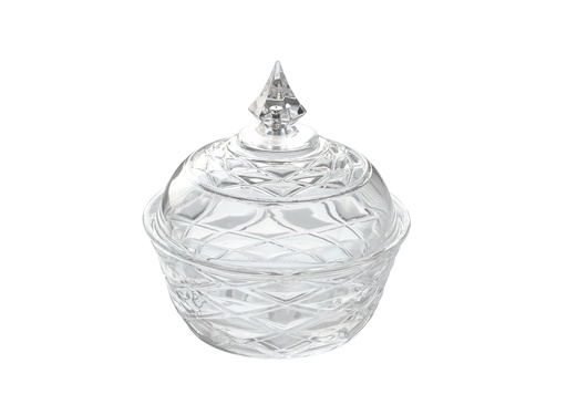 [02-1221] Vague Acrylic Transparent Dates Bowl Dia: 15 cm