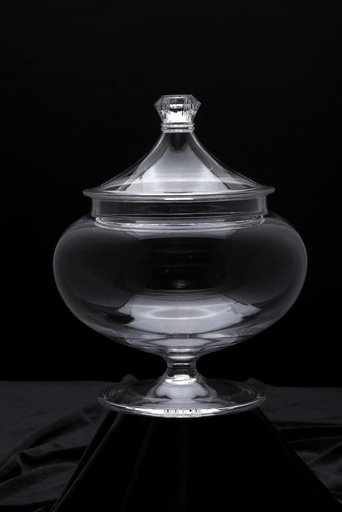 [02-606] Vague Acrylic Crown Candy Box Large