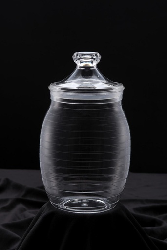 [02-611] Vague Acrylic Line Jar Large