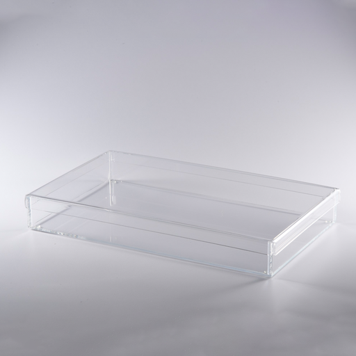 [02-1135] Vague Acrylic Rectangular Serving Box with Cover