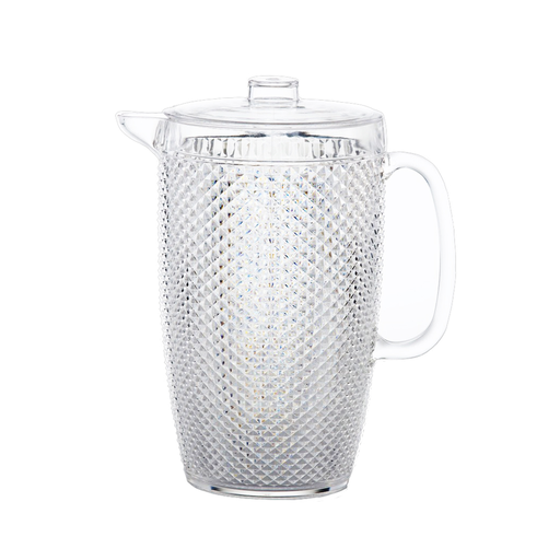 [02-944] Vague Acrylic Diamond Jug 2.37 Liter Taiwan