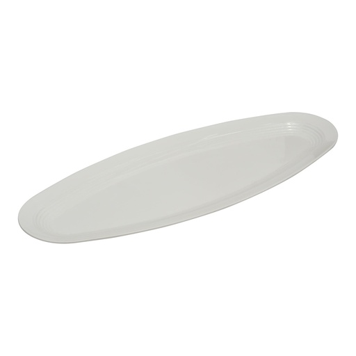 [36-092] Vague Melamine Fish Plate 18"