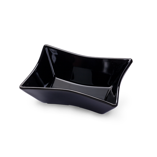 [36-210B] Vague Melamine Mezze Square Bowl 9 cm