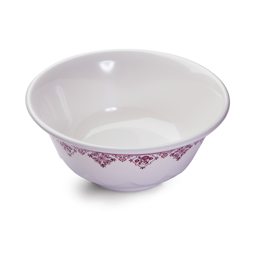 [36-255] Vague Melamine Scollop Bowl  Dream 8"