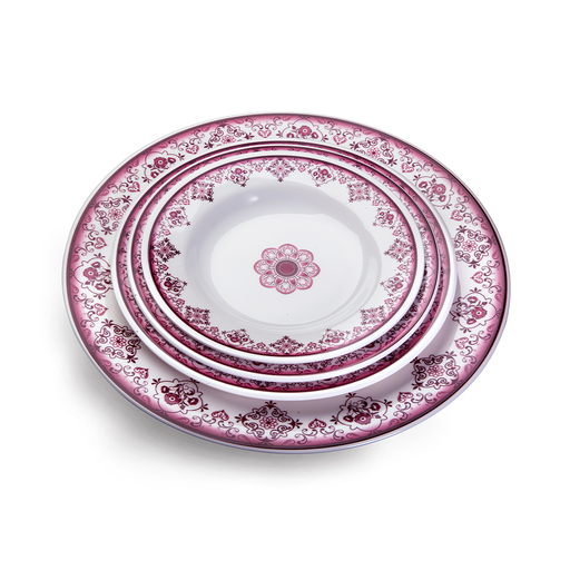[36-269] Vague Melamine Soup Plate Dream 9"