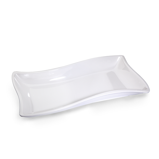 [36-312] Vague Melamine Rectangular Platter 32 cm