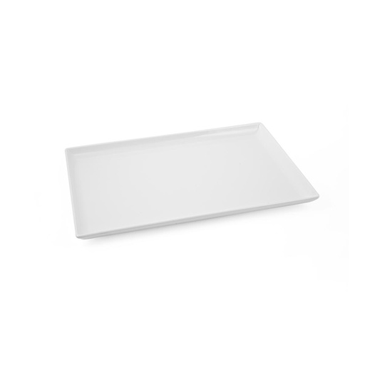 [36-478] Vague Melamine Rectangular Shape Candy Tray n24.5 cm