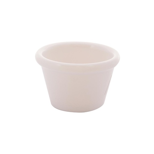 [36-529] راماكين ميلامين أبيض  6 سم × 4 سم