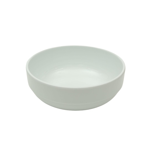 [36-532] Vague White Melamine Bowl 16.5 cm x 6 cm