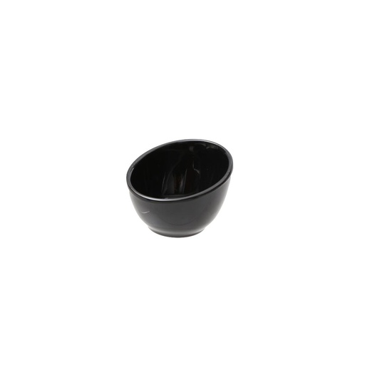 [36-545B] Vague Black Melamine Small Bowl 7.2 x 7 x 5 cm