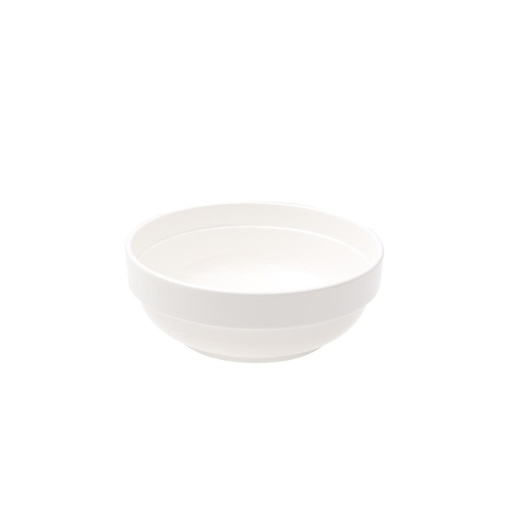 [36-548] Vague White Round Stackable Bowl 15.2 x 6 cm
