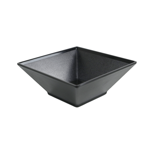 [36-684] Vague Black Melamine Rectangle Bowl 5''