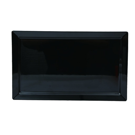 [36-703B] Vague Mel. Tray 52x32x3cm cm Black