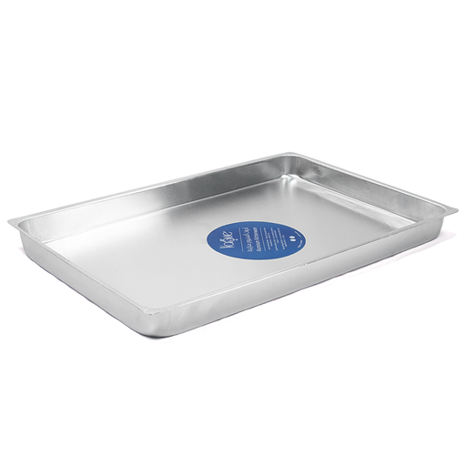 [AL-010] Vague Aluminium Rectangular Oven Tray 60 cm x 40 cm