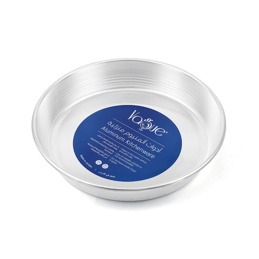[AL-022] Vague Aluminium Round Oven Tray 26 cm/1 mm