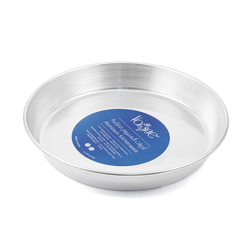 [AL-024] Vague Aluminium Round Oven Tray 30 cm/1 mm
