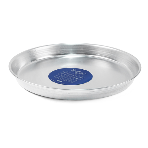 [AL-032] Vague Aluminium Round Oven Tray 46 cm/1 mm