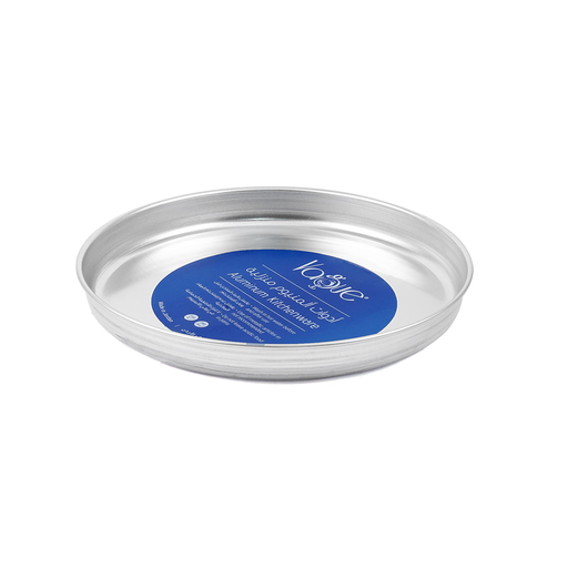 [AL-050] Vague Aluminium Pizza Tray 24 cm/1 mm