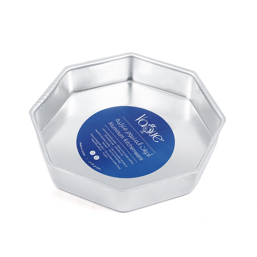 [AL-090] Vague Aluminium Cake Pot Ribbed 26 cm/1.5 mm