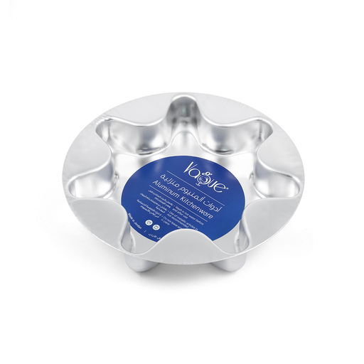 [AL-099] Vague Aluminium Cake Pot Star 28 cm/1.5 mm