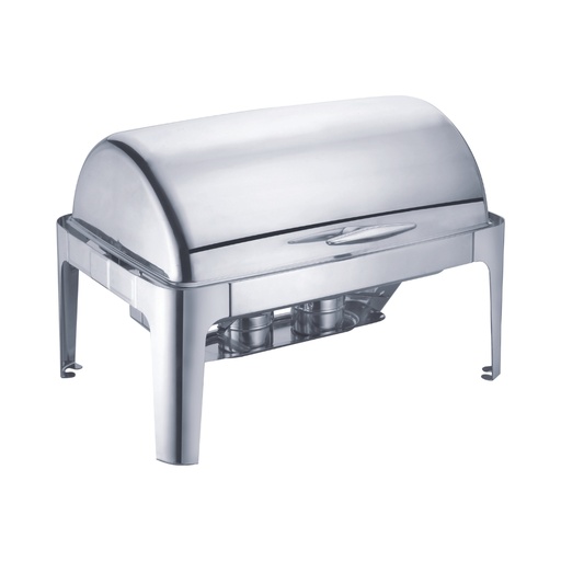 [BF-017] Vague Stainless Steel Rectangular Chafing Dish 9 Liter with Fuel Holder