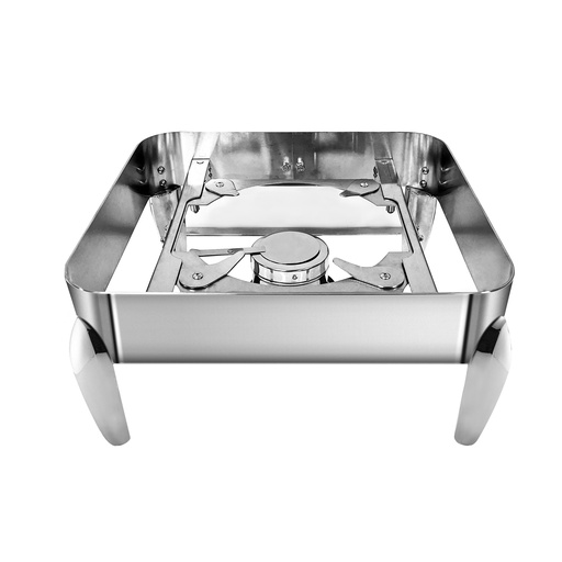 [BF-029] Vague Square Stainless Steel Base for 2/3 Chafing Dish 44 cm x 37 cm x 19.8 cm