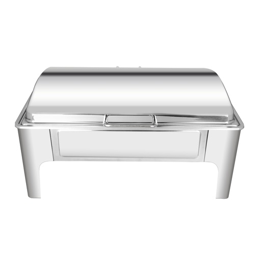 [BF-040S] Vague Rectangular Stainless Steel 1/1 Chafing Dish 8.5L