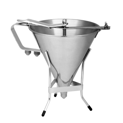 [BF-082] Vague S.Steel Pan Funnel 28 x 20 x 24 cm