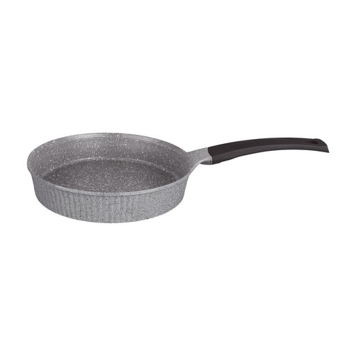 [CW-018] Vague Die Cast Aluminium Grey Fry Pan 24 cm