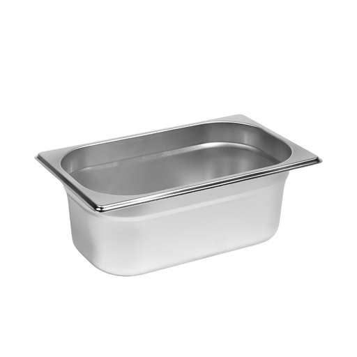 [GN-021-U24] Vague Stainless Steel Gastronorm Container GN 1/4-100 mm