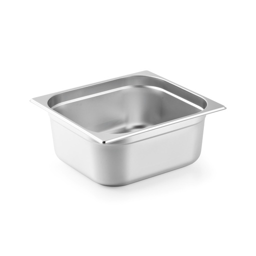 [GN-039-U12] Vague Stainless Steel Gastronorm Pan GN 2/3 - 150 mm
