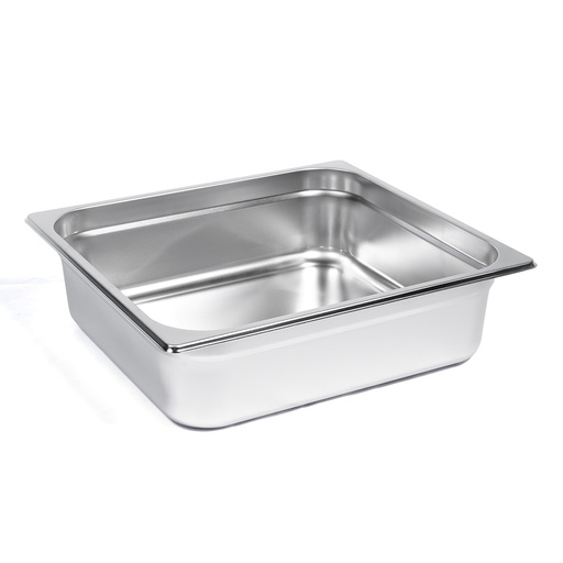 [GN-040] Vague Stainless Steel Gastronorm Container GN 2/3-100