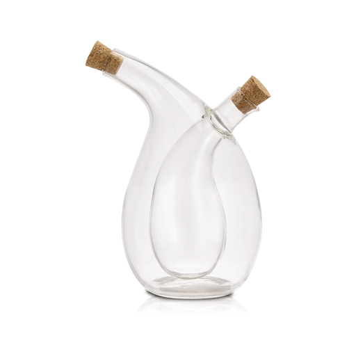 [04-421] Vague Glass Oil & Vinegar Bottle 100 ml / 360 ml