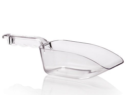 [13-092] Transparent Plastic Scoop 600 ml
