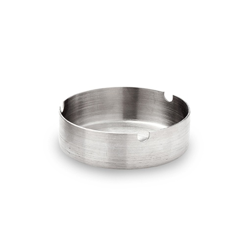 [13-106] Stainless Steel Ashtray 8 cm