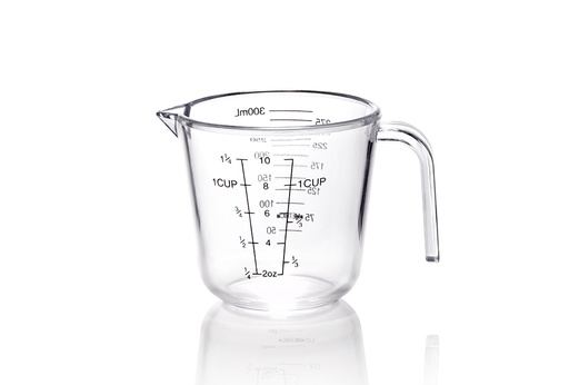 [13-113] Transparent Measurment Jug 300 ml