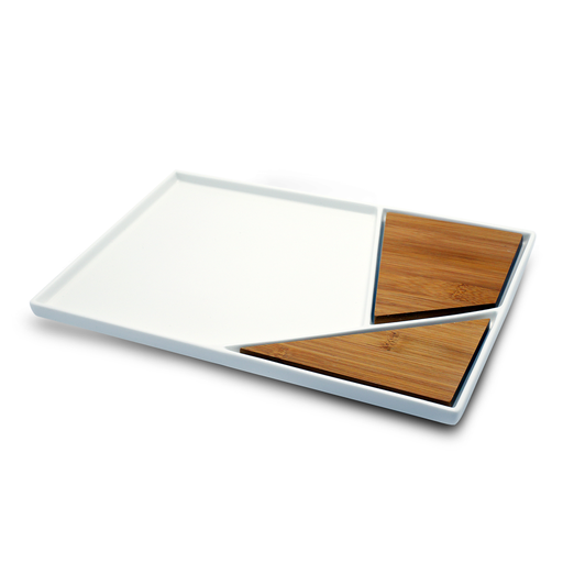 [08-1534] طبق تقديم من البورسلان 35 سم