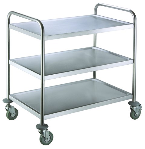 [13-1230] Stainless Steel Dining Cart