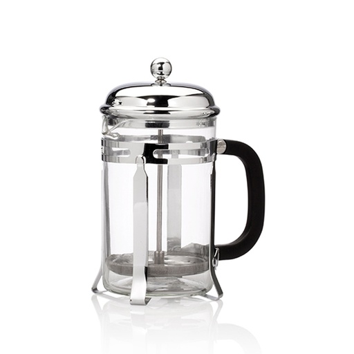 [13-132] Glass Press Filter Coffee Maker 850 ml