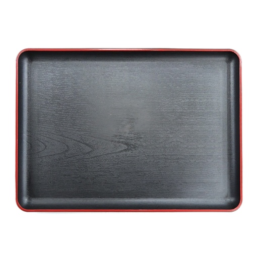 [13-1631] Black Rectangular Tray 35 x 25 cm