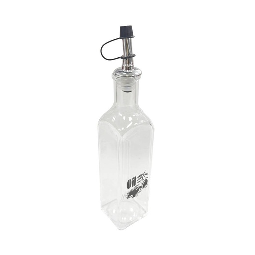 [13-1660] Square Oil Bottle 250 ml
