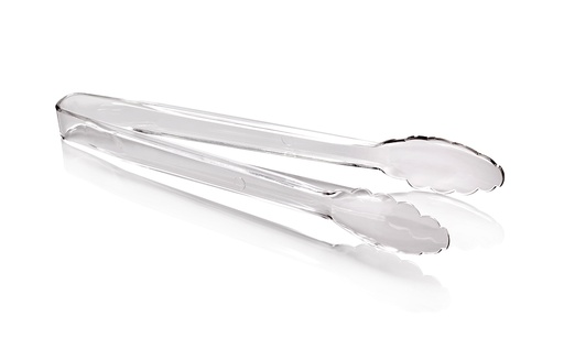 [13-265] Transparent Acrylic Tong 12"