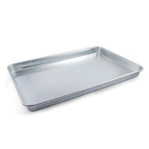 [13-306L] Silver Aluminium Bakery Tray 60 cm x 40 cm