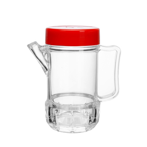 [13-329] Acrylic Oil & Vinegar Jug Large Transparent
