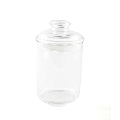 [13-339] Candy Cookie Jar 11 cm Transparent