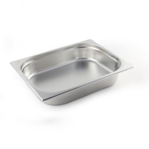 [13-723] Stainless Steel Gastronorm 1/2 Pan 65 mm