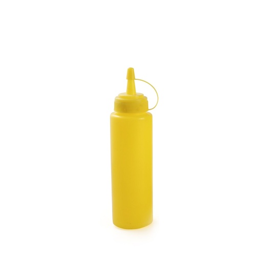 [13-752YL] Plastic Squeezer Yellow 240 ml with Lid