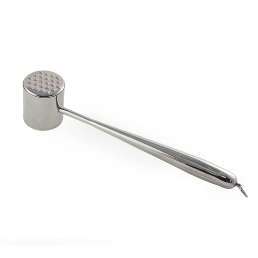 [13-914] Sliver Steel Meat Hu mmer 11"