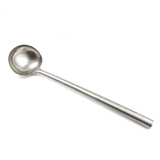 [13-922] Stainless Steel Ladle 22" Silver
